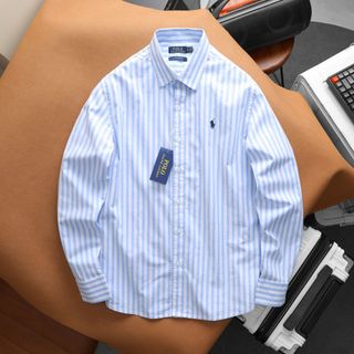 Sơ mi POLO oxford tay dài nam. Chất vải oxfor- pha cotton mềm , cực mịn - mát - ít nhăn.