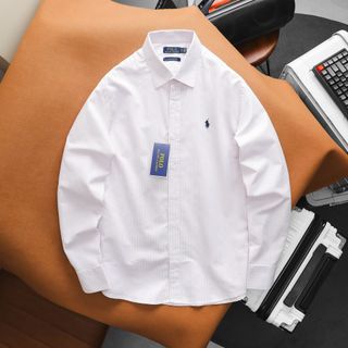 Sơ mi POLO oxford tay dài nam. Chất vải oxfor- pha cotton mềm , cực mịn - mát - ít nhăn.