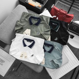 Polo Goat nam, chất cá sấu coton 100% 4 chiều xịn.