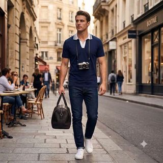 Polo Goat nam, chất cá sấu coton 100% 4c xịn.