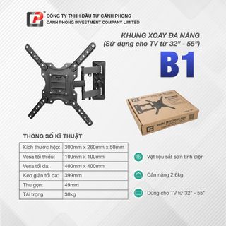 Giá Treo Tivi Xoay 32-55 inch - B1