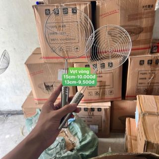 Vợt vòng inox 13cm/15cm
