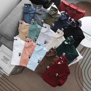 Mẫu áo polo KARL. Áo chất xuất dư 100% cotton, đường may tỉ mỉ chuẩn xuất khẩu.