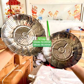 Vỉ hấp đa năng 3 Chân 26cm(15.500đ)/23cm(11.500đ)