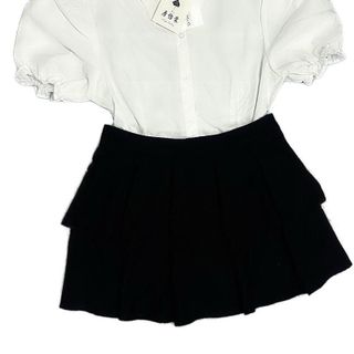 Áo sơ mi nữ tay phồng tiểu thư