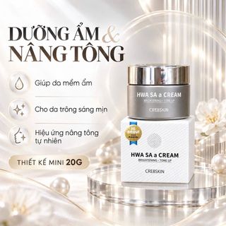 Kem cá hồi Cre8skin ngày 20g trắng