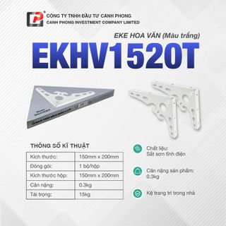 Giá Hoa Văn Để Kệ, Eke Chữ L Kích Thước 15x20cm (Bộ 2 Chiếc)
