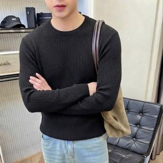 Loose Texture Longsleeve.   Chất 100% cotton dệt kim, vải len dà vừa mình chất đẹp .