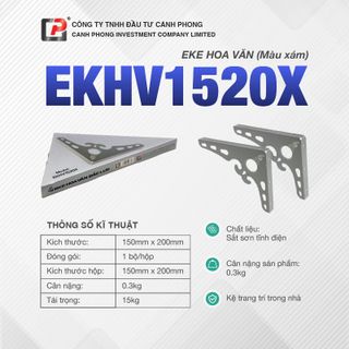 Giá Hoa Văn Để Kệ, Eke Chữ L Kích Thước 15x20cm (Bộ 2 Chiếc)
