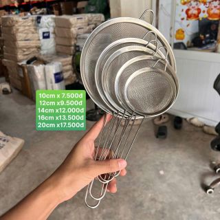 Ray lọc đủ size: 10cm, 12cm, 14cm, 16cm, 20cm