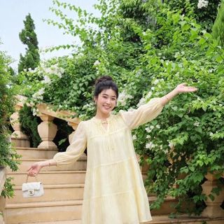 Đầm babydoll xinh xắn dễ thương