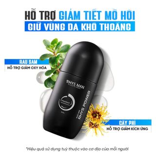 Lăn Khử Mùi Rhys Man Power 50ml Chính Hãng | SÁPITAL