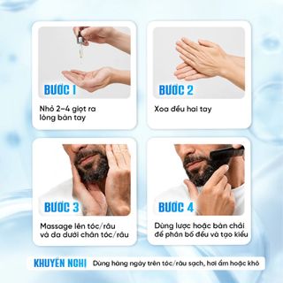 Tinh Dầu Dưỡng Tóc Và Râu Rhys Man Beard Oil 50ml | SÁPITAL