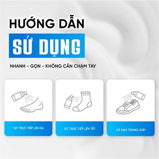 Xịt Khử Mùi Hôi Chân Rhys Man Cool 100ml | SÁPITAL
