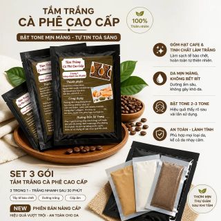 Tắm trắng cafe cao cấp