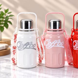 BÌNH GIỮ NHIỆT INOX 800ml COFFEE CÓ QUAI XÁCH (T40)
