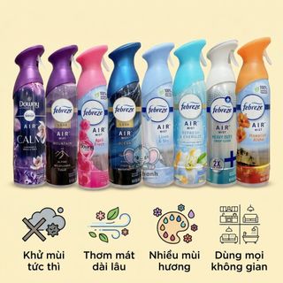 Xịt phòng Febreze Nhật Bản – hương thơm dễ chịu cho không gian sống