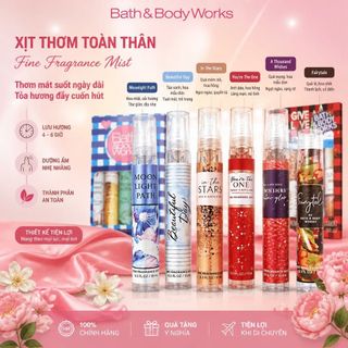 Set nước hoa toàn thân mini body work