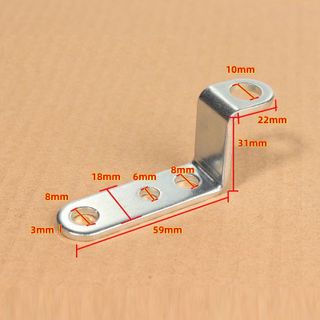 Pát gắn chân gương xe máy gắn đèn trợ sáng