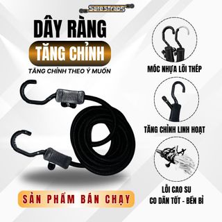 Dây chằng hàng hóa cao cấp - Tăng chỉnh độ dài linh hoạt - Dùng trong 2-3 năm không lo lắng