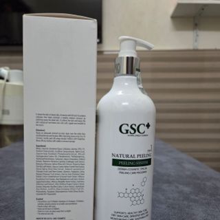 Tẩy da chết mặt GSC Natural Peeling 500ml dạng kem [mỹ phẩm Hàn Quốc]