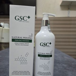 Tẩy da chết mặt GSC Natural Peeling 500ml dạng kem [mỹ phẩm Hàn Quốc]