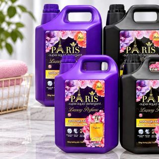 NƯỚC GIẶT XÃ PARIS HƯƠNG NƯỚC HOA CAN 5 Lít (T2)