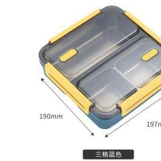 HỘP CƠM GIỮ NHIỆT INOX 3 NGĂN CÓ NẮP ĐẬY (T50)