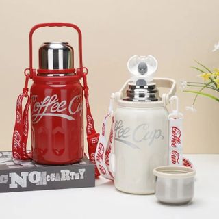 BÌNH GIỮ NHIỆT INOX 1200ml COFFEE CÓ QUAI XÁCH (T40)