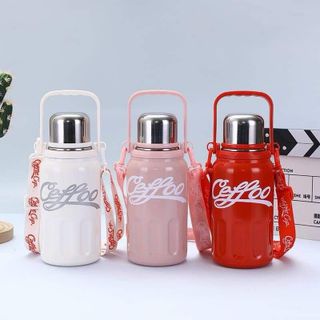 BÌNH GIỮ NHIỆT INOX 1200ml COFFEE CÓ QUAI XÁCH (T40)