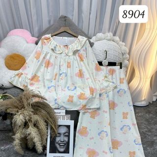 BỘ TOLE TAY LỠ CỔ SEN (8904)