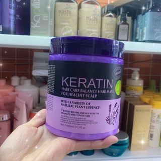 Kem ủ tóc Keratin nâu tím, ủ tóc Keratin hair mask