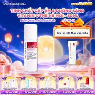 Serum Dưỡng Trắng Da Vitamin C [Chai 30ml] KÈM QUÀ TẶNG