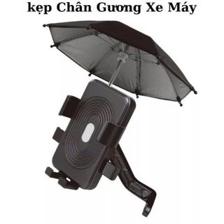 GIÁ ĐỠ ĐIỆN THOẠI GẮN XE MÁY S506 KÈM DÙ (T100)
