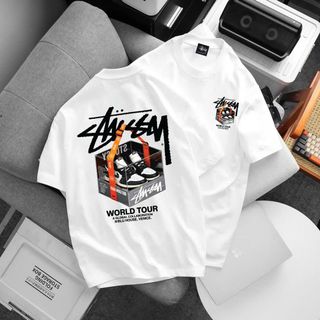 T shirt Stussy.  Chất vải cotton 4c.