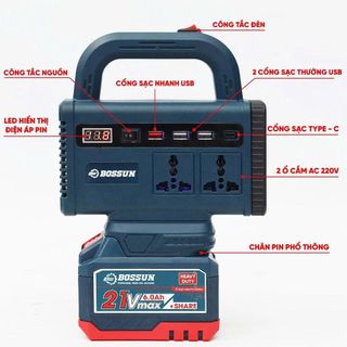 BỘ CHUYỂN ĐỔI NGUỒN ĐIỆN DÙNG PIN PHỔ THÔNG (T30)