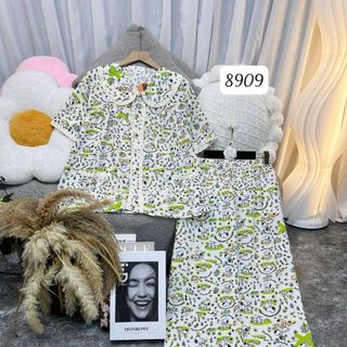 BỘ TOLE CỔ SEN RUBY FREESIZE (8909)