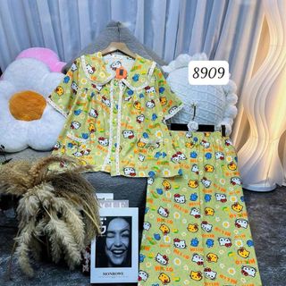 BỘ TOLE CỔ SEN RUBY FREESIZE (8909)