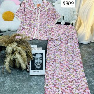 BỘ TOLE CỔ SEN RUBY FREESIZE (8909)