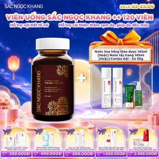 Viên Uống Sắc Ngọc Khang ++ [Hộp 120 Viên] KÈM QUÀ TẶNG
