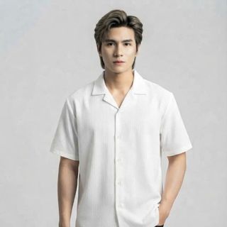 Sơ Mi Nam. Chất cotton vải dệt vân dọc nổi tinh tế.
