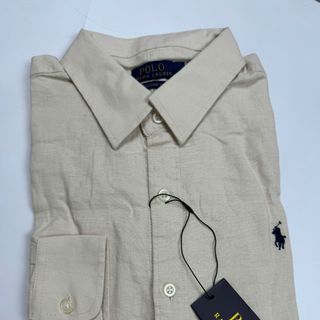 Sơ mi tay dài linen nam.