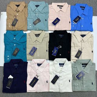 Sơ mi tay dài linen nam.
