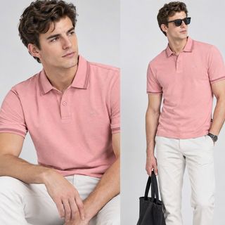 POLO BOSS COTTON NEW. Chất liệu Cotton gai pique cao cấp.