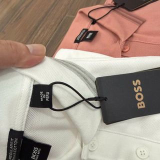 POLO BOSS COTTON NEW. Chất liệu Cotton gai pique cao cấp.
