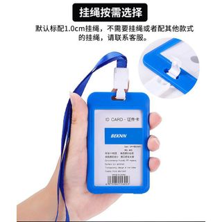 Bao đựng thẻ nhựa 2 mặt, viền nhựa cứng