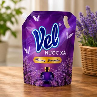 NƯỚC XẢ VẢI VEL HƯƠNG NƯỚC HOA/LAVENDER 3.6KG