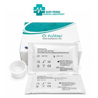 Hộp que thử ma tuý 5 chân Fastep giá sỉ xuất hoá đơn HCM, HN