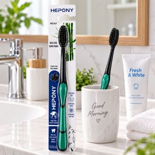 Bàn chải Hepony Chính Ngạch Full VAT , Tem Phụ Thùng 800 Cây