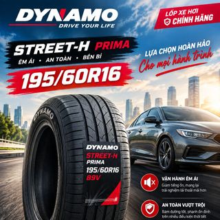 Lốp ô tô Dynamo 195/60R16 STREET-H PRIMA